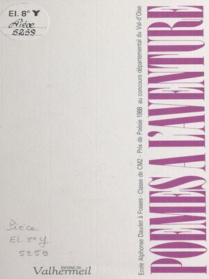 cover image of Poèmes à l'aventure